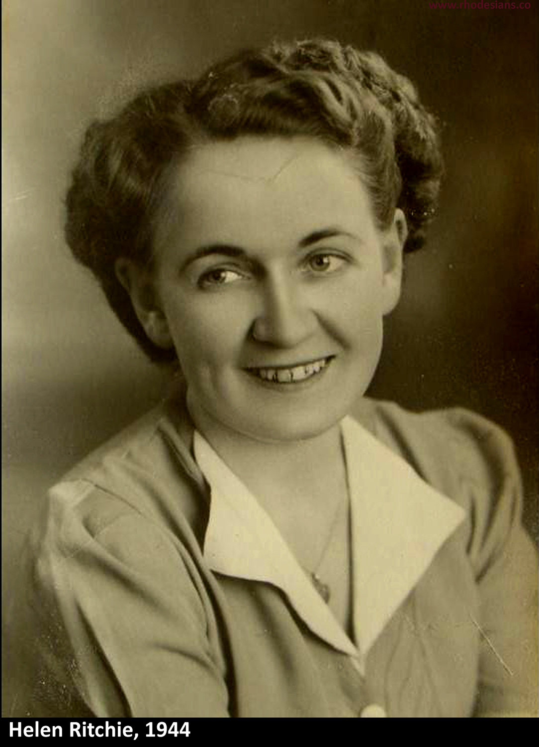 Helen Ritchie in 1944