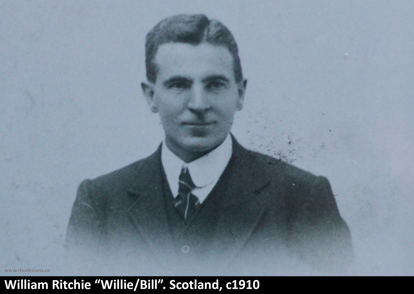 Portrait of William Ritchie in Scotland in 1910